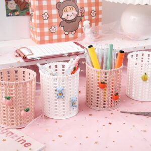 Creative Pen Holder Korean Imitation Rattan Pen Holder