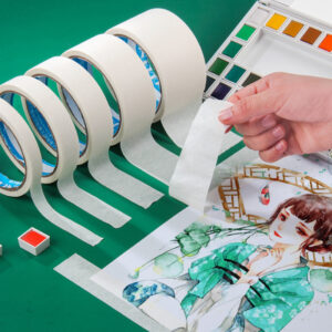 15m Long Masking Tape White For Art Sketch Oil Painting