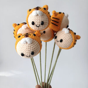 Handmade Cute Cartoon Crochet, Random Shape