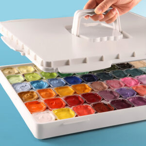Professional Watercolor Paint Set 54 Colors