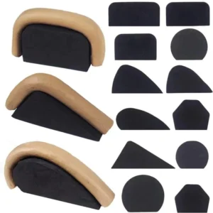 Pottery Mug Handle Molds Set of 12