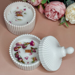 Candle Cup Gypsum Silicone Mold