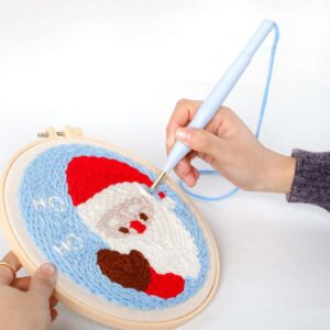Embroidery Kit Punch Needle Stitching Tool