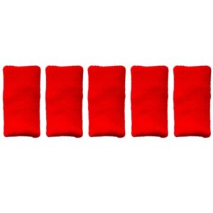 5Pcs 5D Diamond Painting Tool Finger Protection Cover, Red