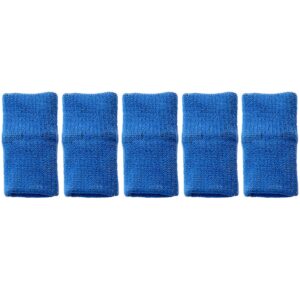 5Pcs 5D Diamond Painting Tool Finger Protection Cover, Blue