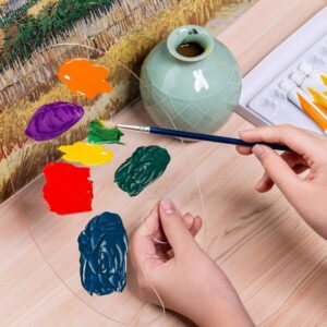 Transparent Acrylic Paint Palette For Watercolor
